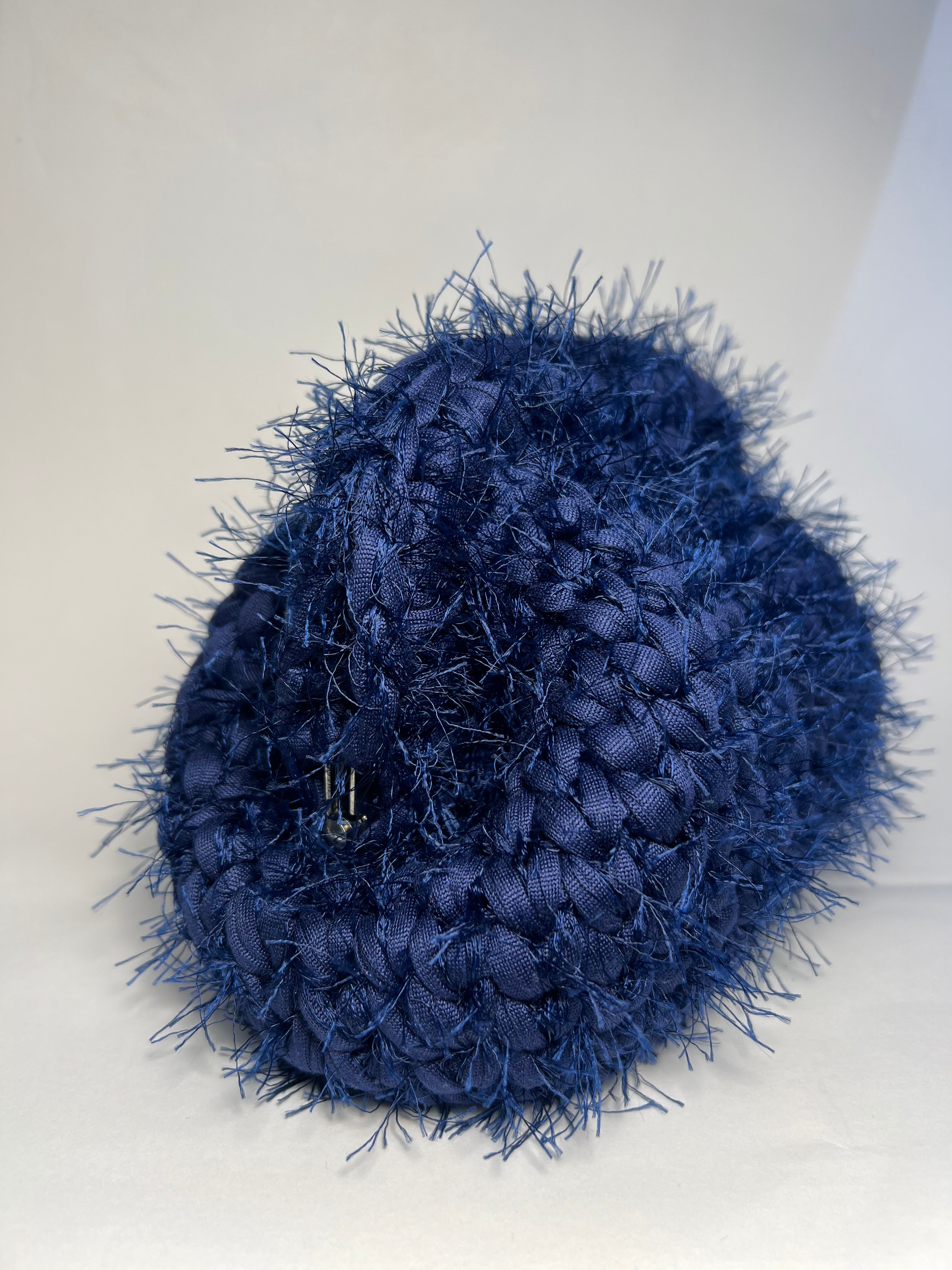 Clutch Pelosetta mignon - BLU NAVY