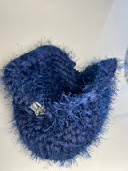 Clutch Pelosetta mignon - BLU NAVY