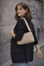 OFELIA - Borsa all'uncinetto a spalla con Zip