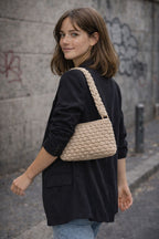 OFELIA - Borsa all'uncinetto a spalla con Zip