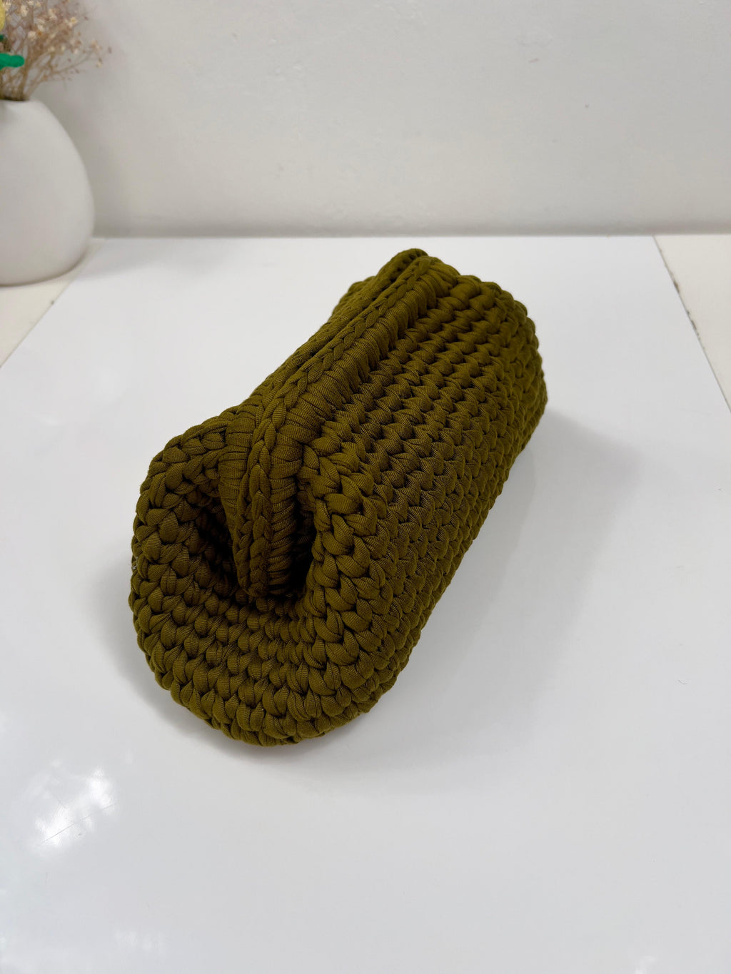 Clutch Midì - VERDE OLIVA