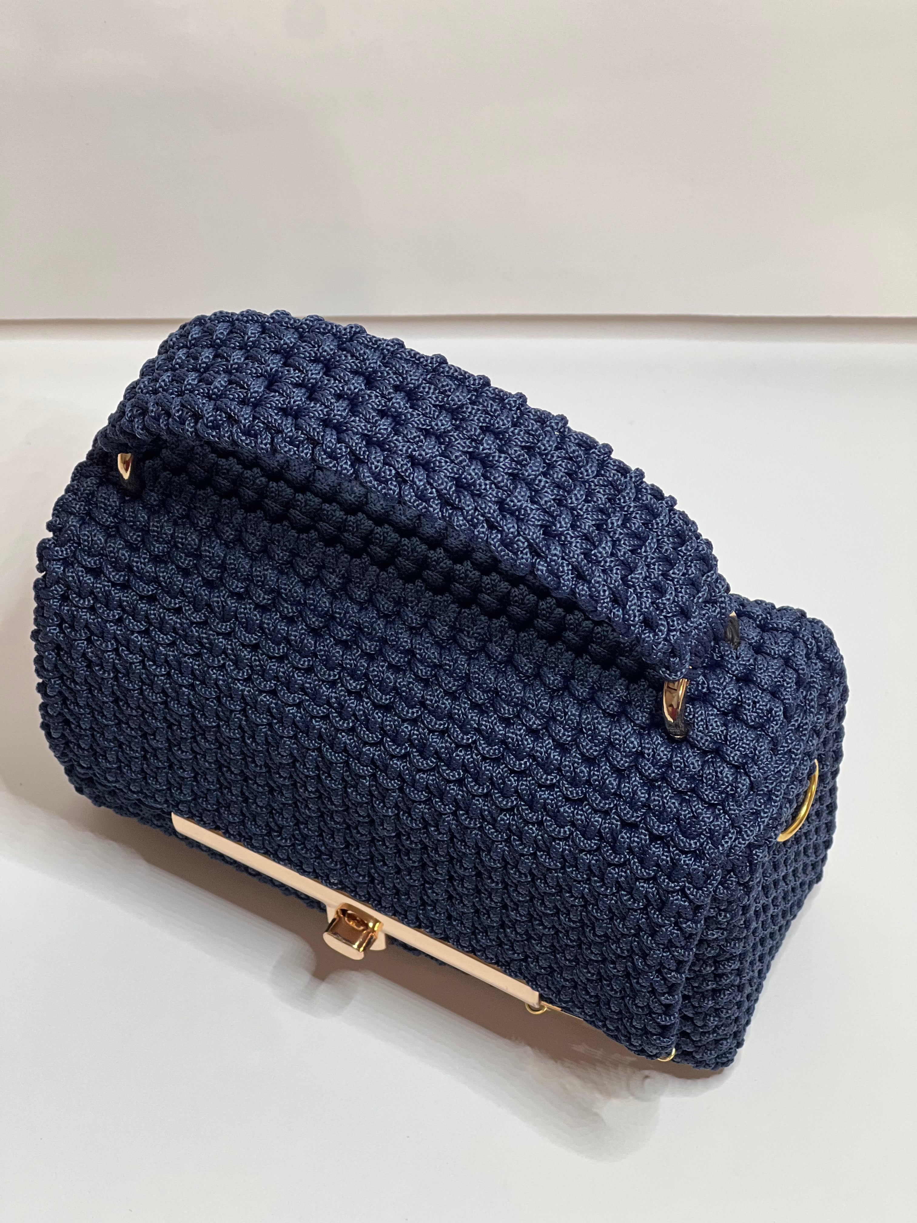 borsa uncinetto selia small loopea